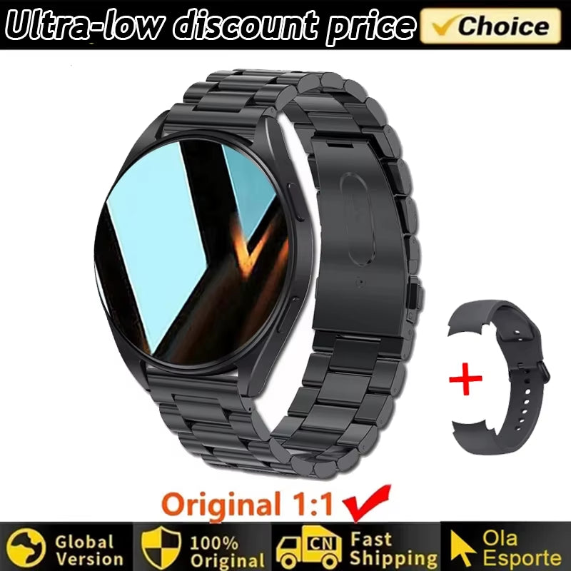 2024 New Bluetooth Call Smart Watch 6 Pro - Heart Rate Monitor, Customizable Dials, Fitness Tracker, Health Monitoring Smartwatch for Men & Women