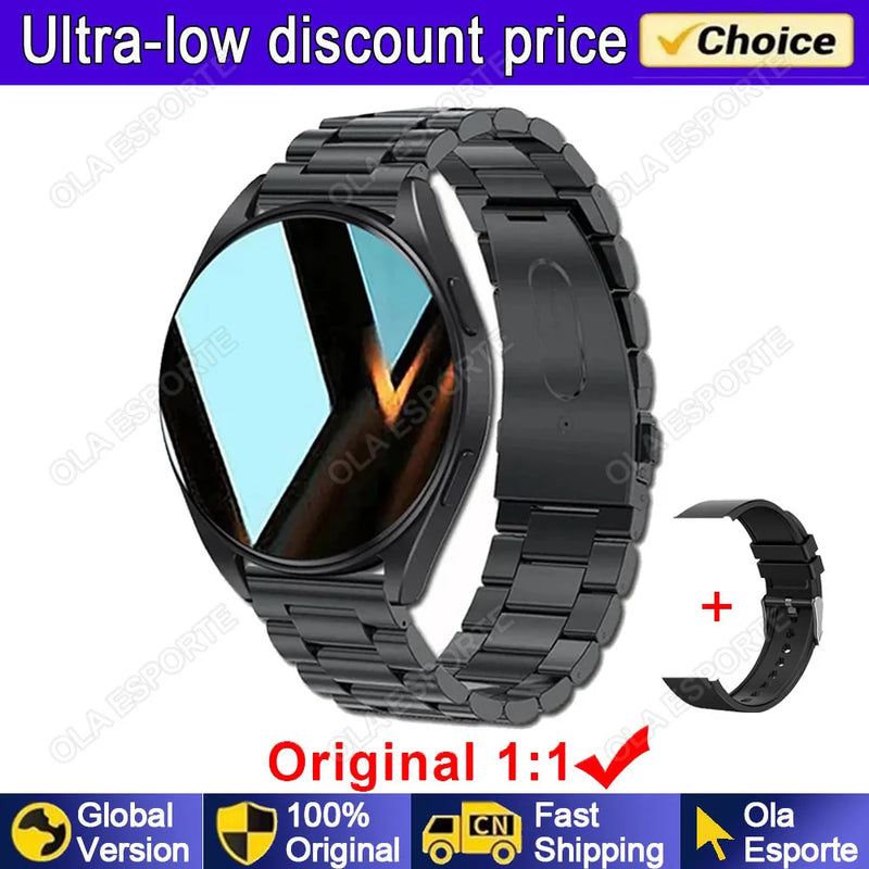 2024 New Bluetooth Call Smart Watch 6 Pro - Heart Rate Monitor, Custom Dials, Sports Smartwatch for Men & Women, Health Tracking & Fitness Features.