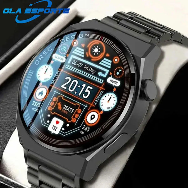 GT3 Pro Smart Watch for Men - 390x390 HD Screen, Heart Rate Monitor, Bluetooth Calls, IP67 Waterproof, Sport Smartwatch with DIY Watch Faces