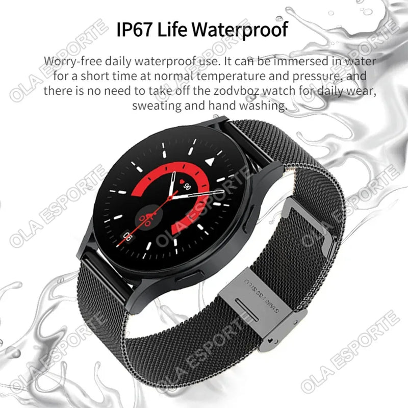 2024 New Bluetooth Call Smart Watch 6 Pro - Heart Rate Monitor, Custom Dials, Sports Smartwatch for Men & Women, Health Tracking & Fitness Features.