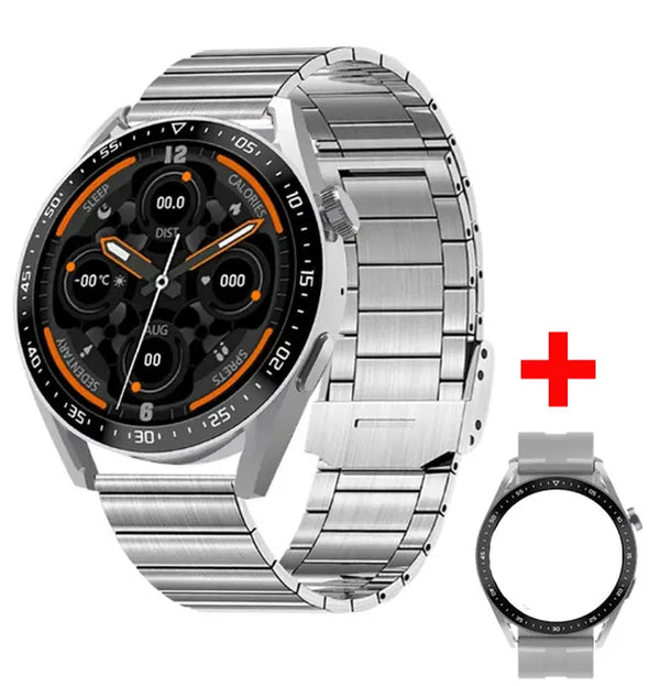 GT3 Pro Smart Watch for Men - 390x390 HD Screen, Heart Rate Monitor, Bluetooth Calls, IP67 Waterproof, Sport Smartwatch with DIY Watch Faces