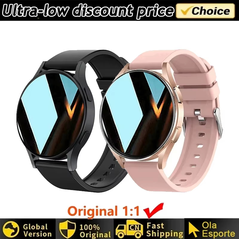 2024 New Bluetooth Call Smart Watch 6 Pro - Heart Rate Monitor, Customizable Dials, Fitness Tracker, Health Monitoring Smartwatch for Men & Women