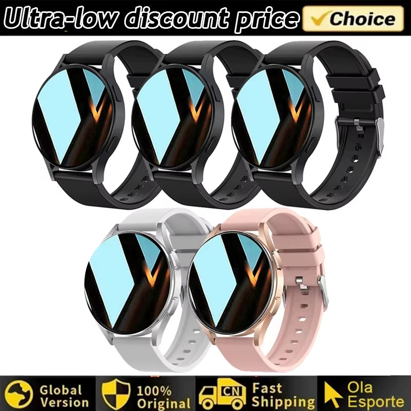 2024 New Bluetooth Call Smart Watch 6 Pro - Heart Rate Monitor, Customizable Dials, Fitness Tracker, Health Monitoring Smartwatch for Men & Women